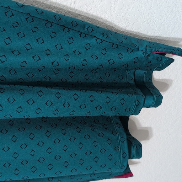 NWT Greyson The Journey Allover Wolf Logo Geo Print Fiddle Polo Shirt Men's XXL - Picture 5 of 13